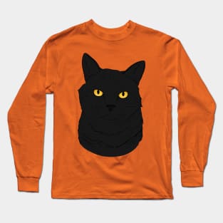 Black Cat Long Sleeve T-Shirt